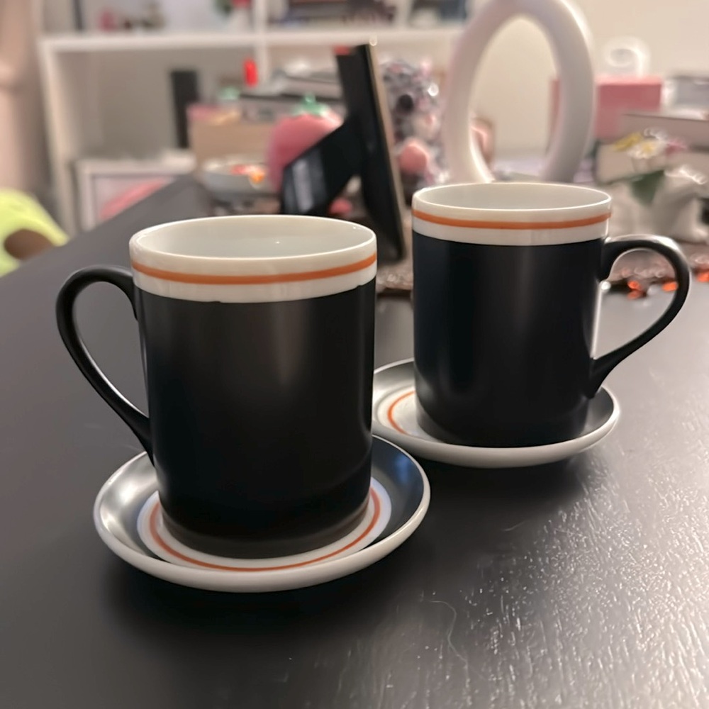Schmid Legardo Tackett set of two espresso cups and saucers